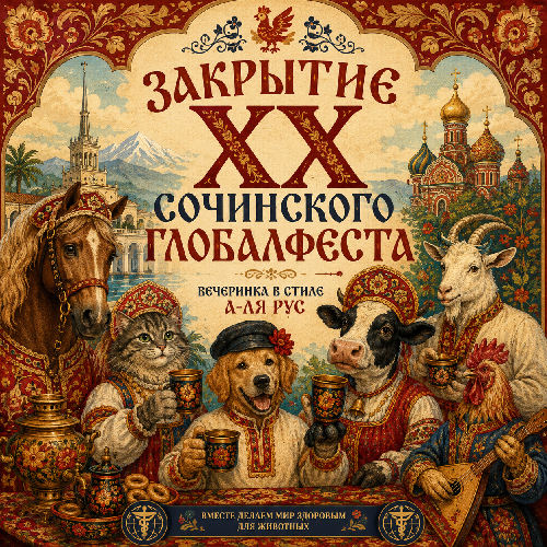 Приглашаем на Закрытие XX Сочинского Глобалфеста 2026